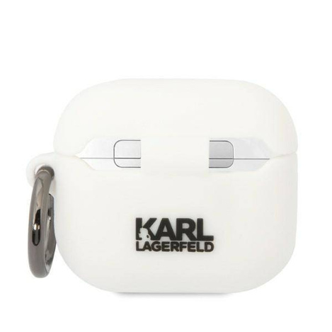 Karl Lagerfeld Silicone NFT Choupette Head 3D - Etui AirPods 3 (biały)