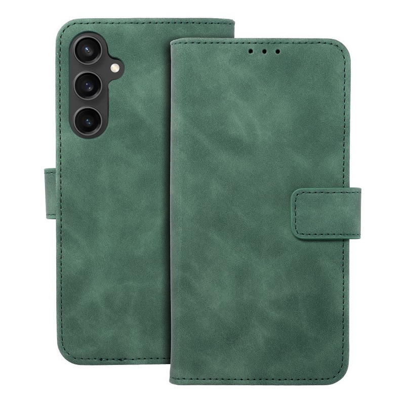 Kabura TENDER Book do SAMSUNG S23 FE zielony