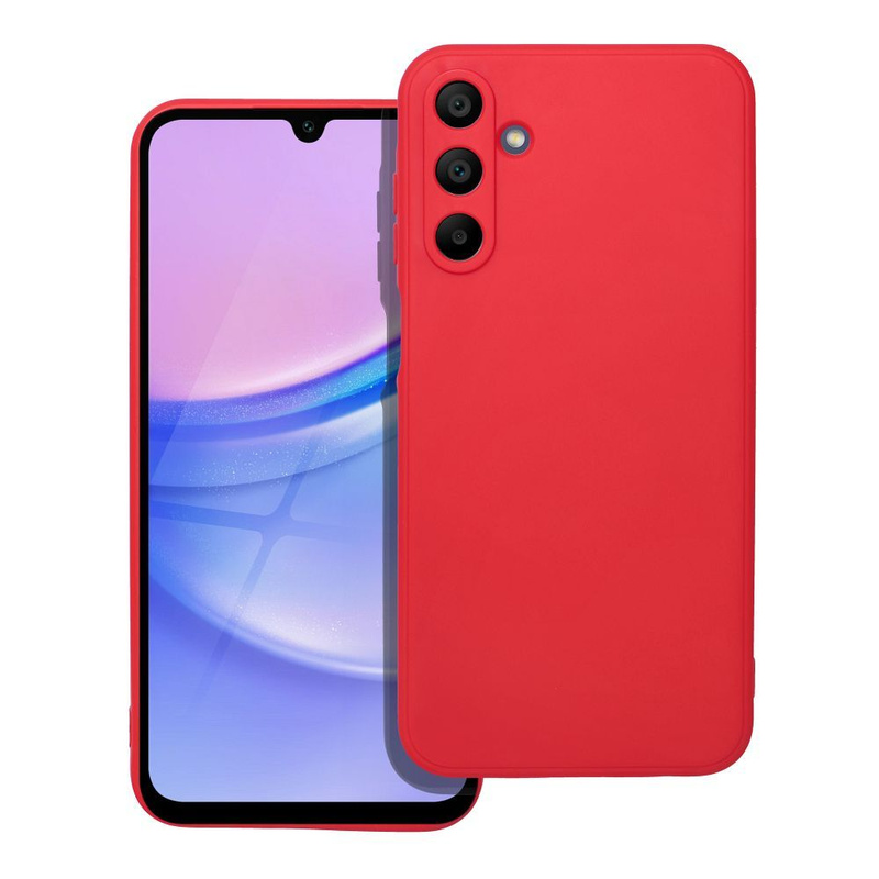 Futerał SOFT do SAMSUNG Galaxy A15 5G czerwony