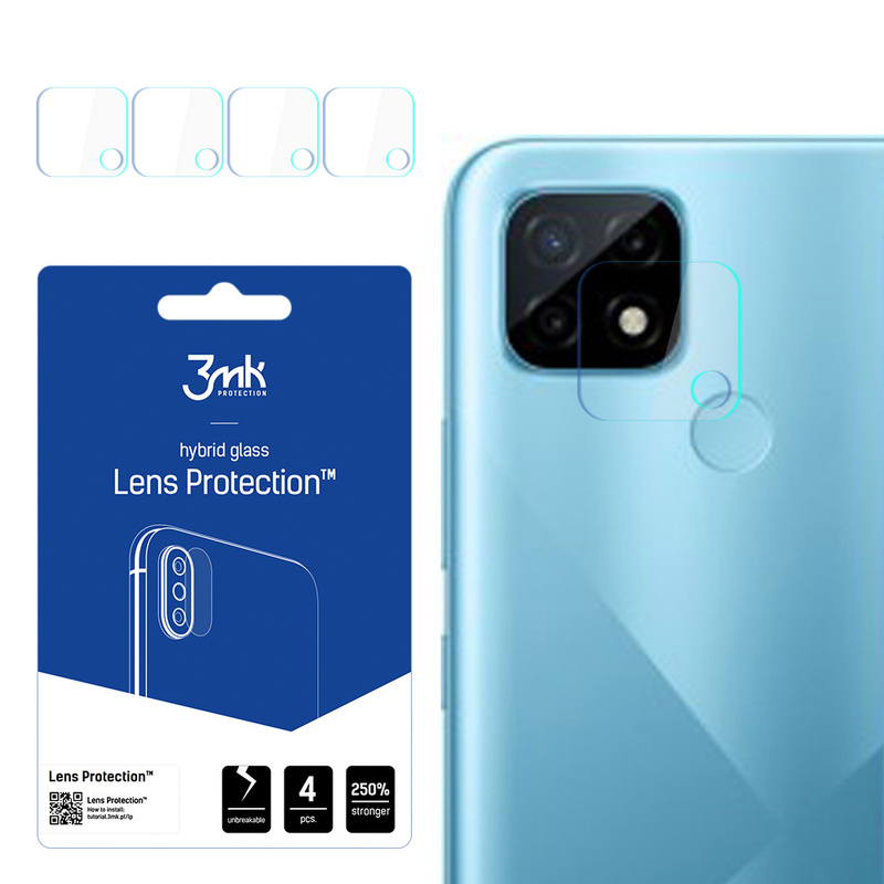3MK Lens Protect Realme C21 Ochrona na obiektyw aparatu 4szt