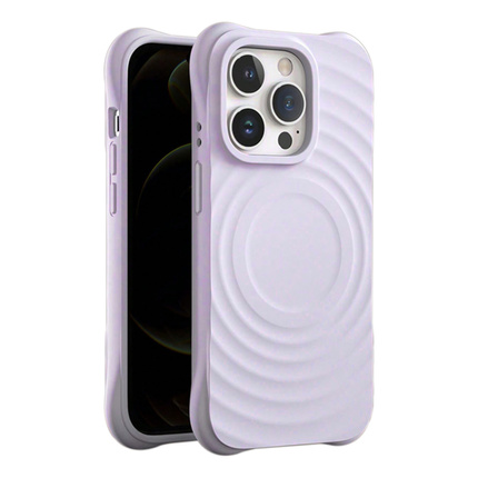 Nakładka Circle Mag do iPhone 16 Plus 6,7" jasnofioletowa