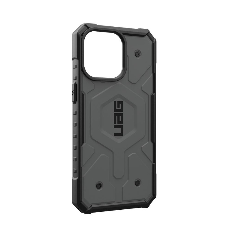 UAG Pathfinder Magsafe - Schutzhülle für iPhone 15 Pro Max (Silber)
