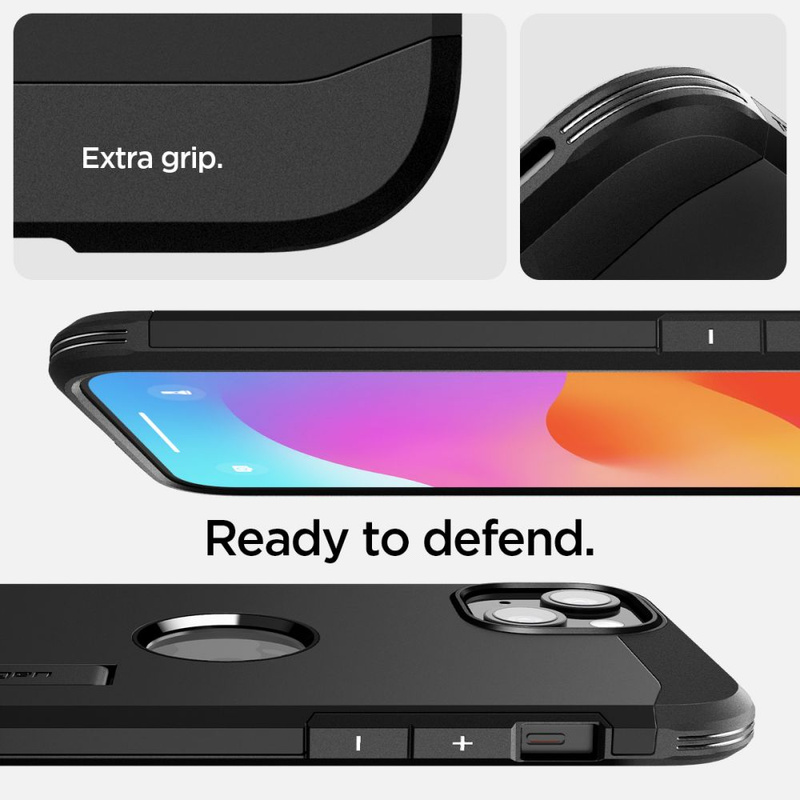 Spigen TOUGH ARMOR MAG MAGSAFE IPHONE 15 SCHWARZ