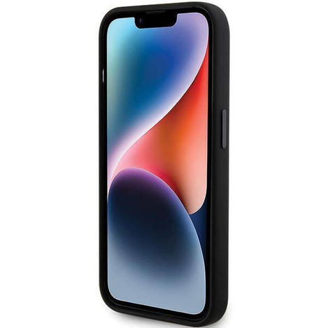 Karl Lagerfeld Silicone Karl&Choupette Head case for iPhone 15 Pro - black