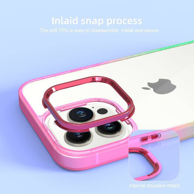 Case IPHONE 14 MX Rainbow red-green