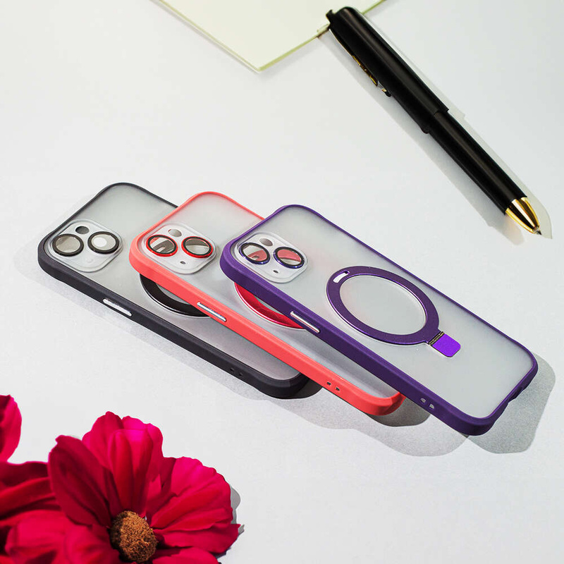 Nakładka Mag Ring do iPhone 14 Pro 6,1" czerwony