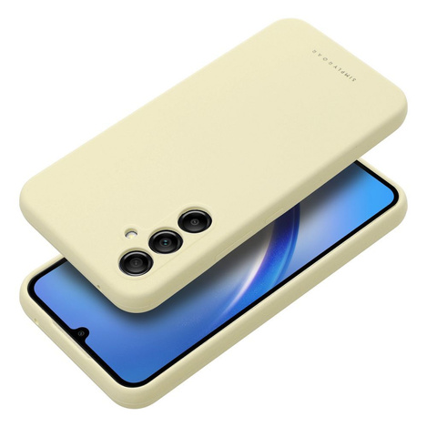 Futerał Roar Cloud-Skin - do Samsung Galaxy A34 5G Jasnożółty