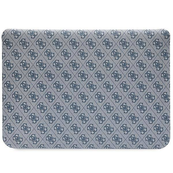 Guess Sleeve GUCS14PS4SGB 14&quot; blue/blue 4G Stripe Metal Logo