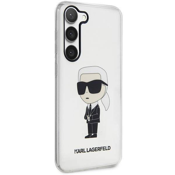 Karl Lagerfeld KLHCS23SHNIKTCT S23 S911 transparenter Hartschalenkoffer Ikonik Karl Lagerfeld