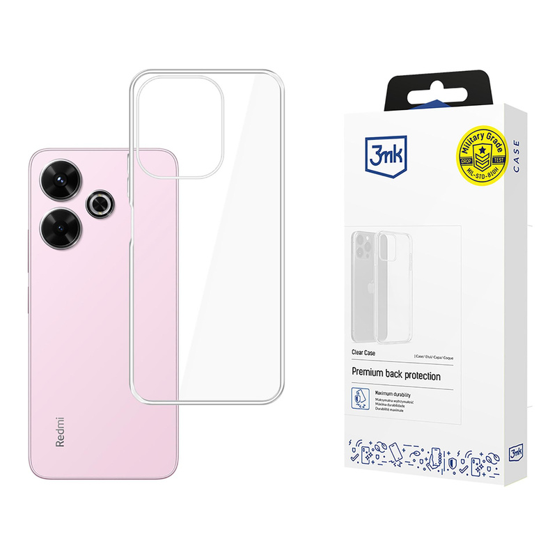 3MK Clear Case Redmi 13R 5G/Redmi 13 4G