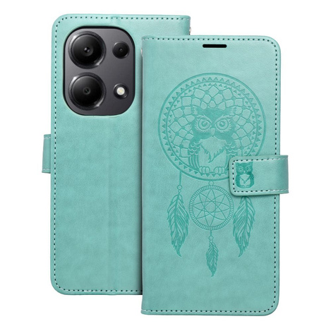 Kabura MEZZO Book do XIAOMI Redmi NOTE 13 PRO 4G łapacz snów zielony