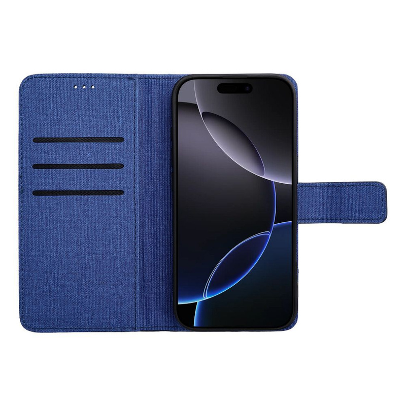 Kabura GOMMA Book do SAMSUNG A15 4G / A15 5G niebieski