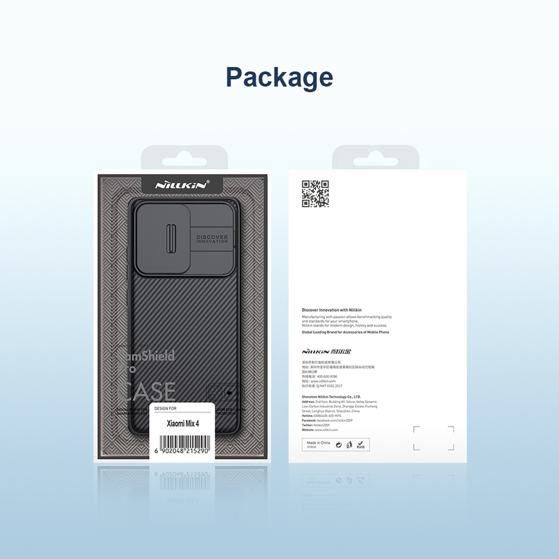 Etui Nillkin CamShield Pro PC+TPU do Xiaomi Mix 4 czarny