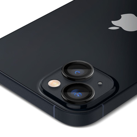 Kameraabdeckung IPHONE 14 / 14 PLUS Spigen Optik.TR Camera Protector 2-Pack schwarz