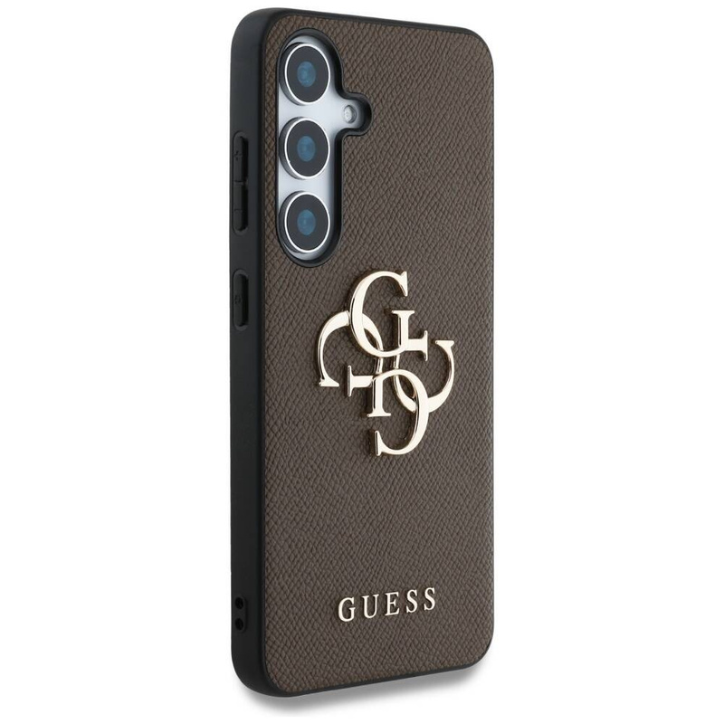GUESS SAMSUNG S25 GUHCS25SPGT4MBW CLASSIC LOGO BROWN