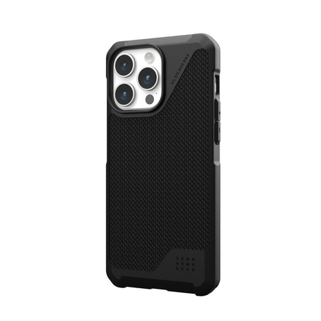 UAG Metropolis LT MagSafe case for iPhone 15 Pro Max - black kevlar