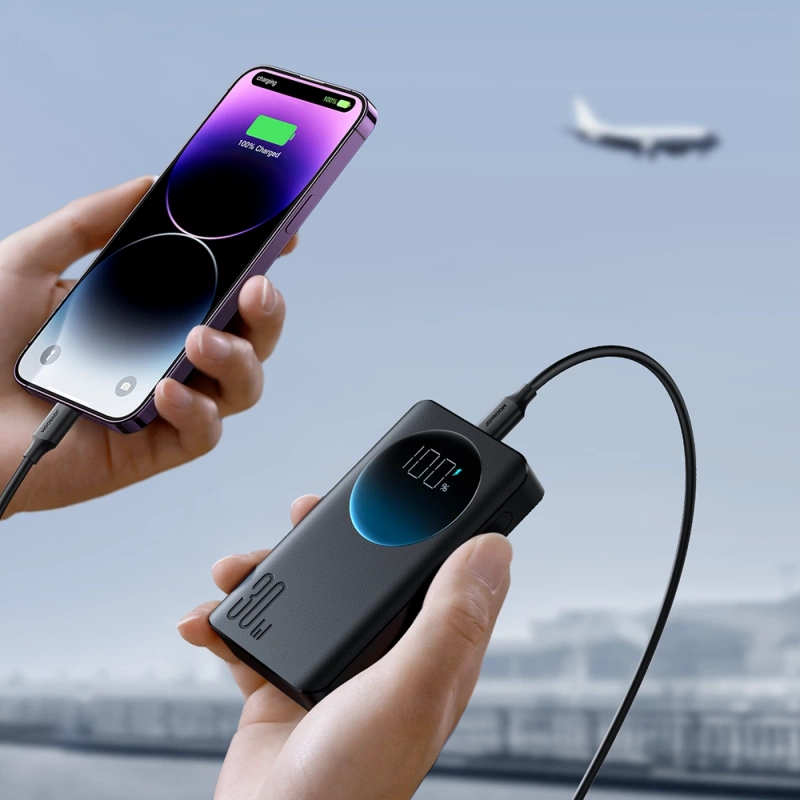 Joyroom Powerbank 10000mAh 30W schwarz (JR-PBF01)