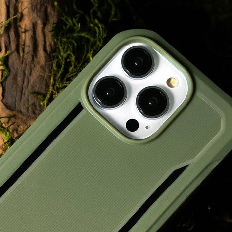 Raptic X-Doria Fort Case iPhone 14 Pro Max with MagSafe armored cover green