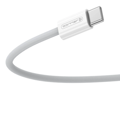 JELLICO kabel IP15 USB-C - USB-C PD 60W 1M Biały