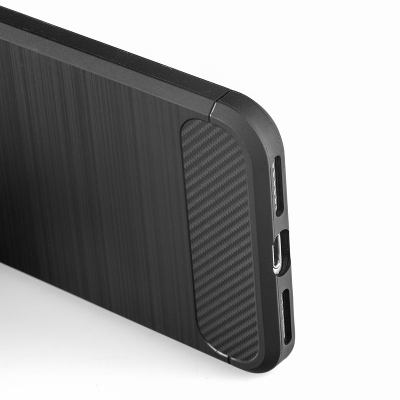 Schutzhülle SAMSUNG GALAXY A6 2018 Nexeri Carbon Gepanzert schwarz