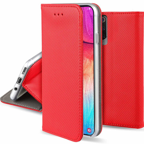 Etui Smart Magnet do Samsung Galaxy M15 5G czerwone