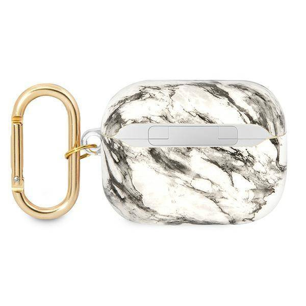 Etui APPLE AIRPODS PRO Guess AirPods Marble Strap Collection (GUAPHCHMAG) szare