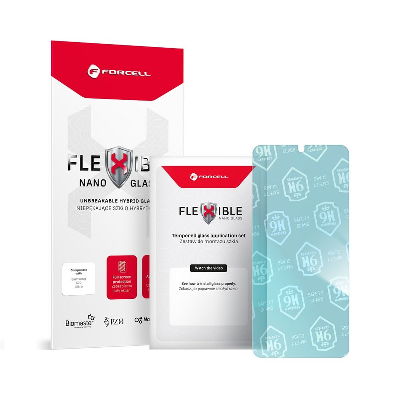 Forcell Flexible Nano Glass - szkło hybrydowe do Samsung Galaxy S21