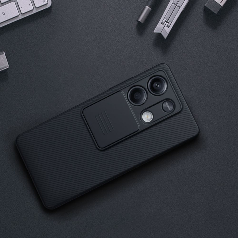 NILLKIN CAMSHIELD CASE XIAOMI REDMI NOTE 13 5G, BLACK / CZARNY