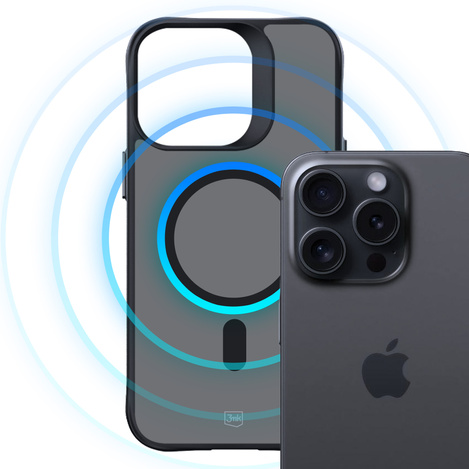 3MK Smoke MagCase iPhone 15 Pro 6.1"