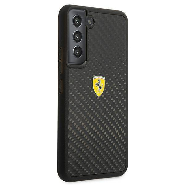 Ferrari FEHCS22MFCAK S22 + S906 schwarz / schwarzer Hartschalenkoffer On Track Real Carbon