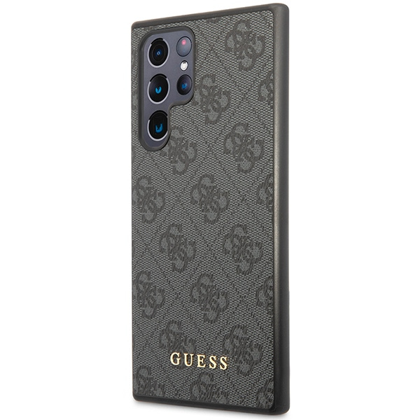 Oryginalne Etui GUESS Hardcase GUHCS24LG4GFGR do Samsung S24 Ultra (Classic logo / czarny)