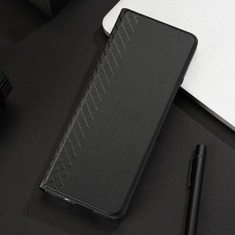 Dux Ducis Bril Leather Flip Wallet Case for Samsung Galaxy Z Fold5 5G - Black