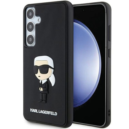 KARL LAGERFELD SAM S24+ RUBBER IKONIK KLHCS24M3DRKINK BLACK