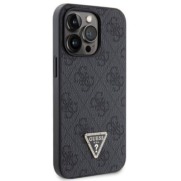 Oryginalne Etui IPHONE 13 PRO Guess Hardcase Crossbody 4G Metal Logo (GUHCP13LP4TDSCPK) czarne