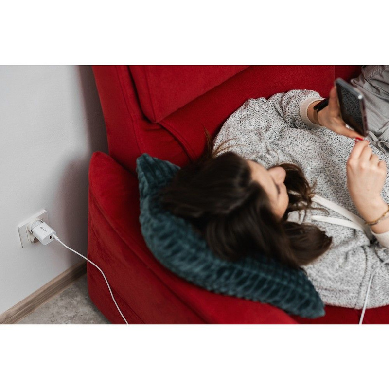 Forcell Ładowarka Sieciowa - 3A 30W z dwoma portami: USB typ C i USB A z ładowaniem PD i QC 4.0