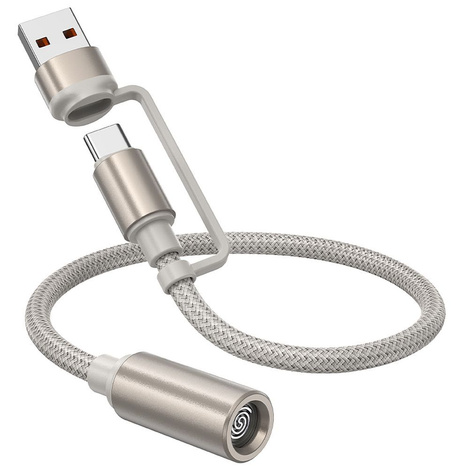 HOCO kabel USB A / Typ C do zapalniczka samochodowa UA38B 0,3 m złoty