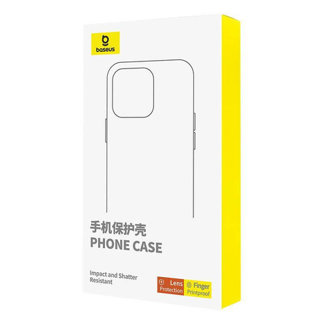 Case + Tempered Glass IPHONE 14 PRO MAX Baseus Schott Series transparent