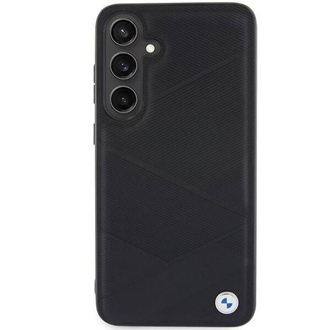 BMW BMHCS24M23RCGPK S24+ S926 schwarz/schwarzes Hardcase Signature Leather Crossing Lines Pattern