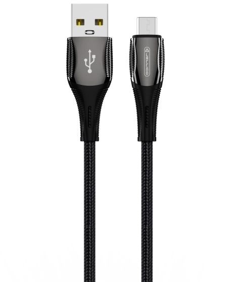 JELLICO kabel B18 Micro 3.1A 1M Czarny