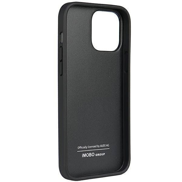 Audi Genuine Leather iPhone 13 Pro / 13 6.1" black/black hardcase AU-TPUPCIP13P-Q8/D1-BK