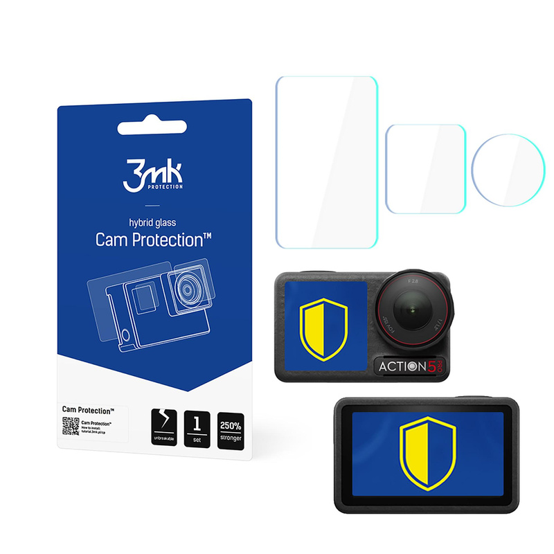 DJI Osmo Action 5 Pro - 3mk FlexibleGlass Lite