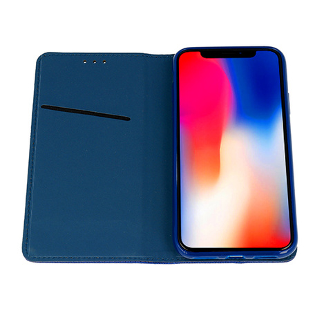 Kabura Smart Book MAGNET do XIAOMI REDMI NOTE 13 4G GRANATOWA