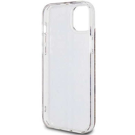 Oryginalne Etui GUESS Hardcase GUHCP15MH4PSEGW do iPhone 15 Plus (4G Gold  Stripe / brązowy)