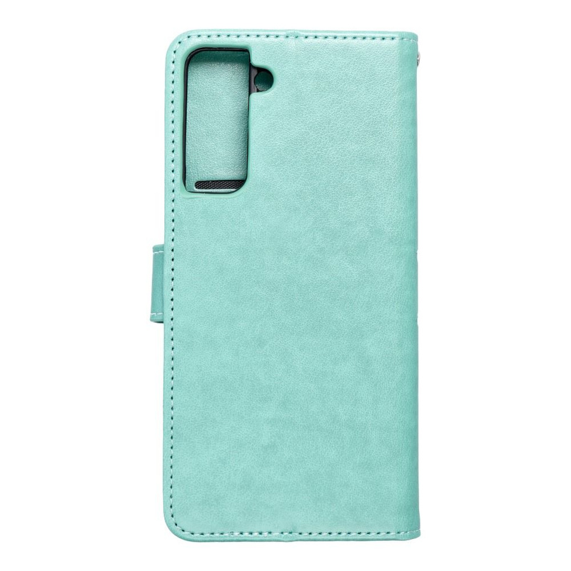 Kabura MEZZO Book do SAMSUNG S21 mandala zielony