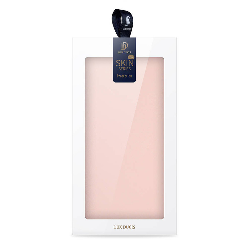 Dux Ducis Skin Pro kabura etui pokrowiec z klapką Samsung Galaxy S22+ (S22 Plus) różowy