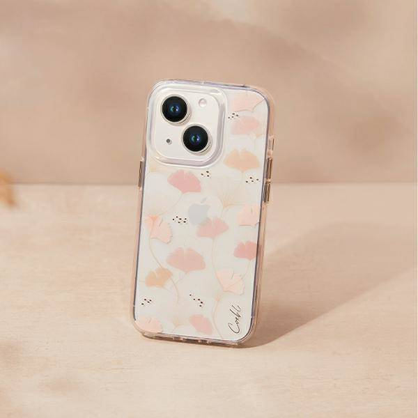 UNIQ etui Coehl Meadow iPhone 14 Plus 6,7" różowy/spring pink