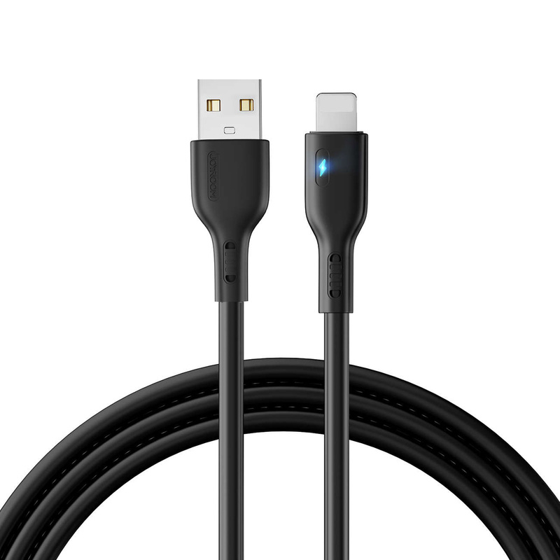 USB - Lightning 2.4A 2m Kabel Joyroom S-UL012A13 - schwarz