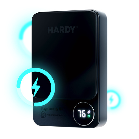Accessories - 3mk HARDY MagSynergy Ni+ 10,000mAh 22.5W USB 1C1L-Black