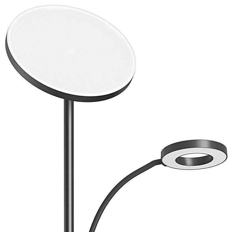 Podwójna lampa podłogowa z pilotem Blitzwolf BWL-FL-0001 36W (czarna)