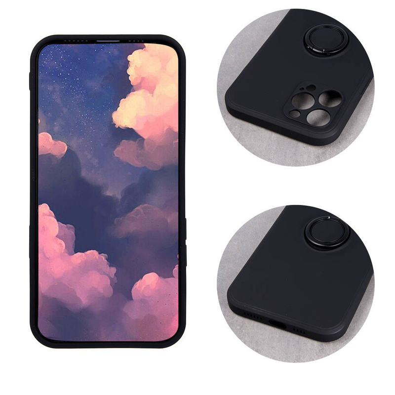 Nakładka Finger Grip do iPhone 12 6,1&quot; czarna